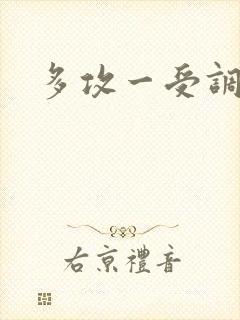 多攻一受调教文封面
