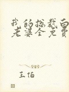 我的总裁白富美老婆全免费的小说