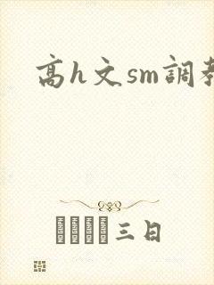 高h文sm调教封面
