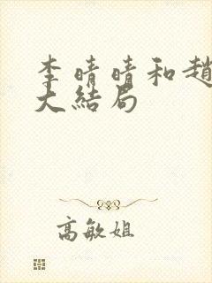 李晴晴和赵旭的大结局封面