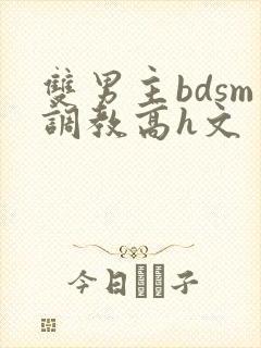 双男主bdsm调教高h文