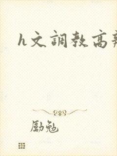 h文调教高辣封面