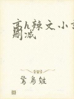 高h辣文小说未删减