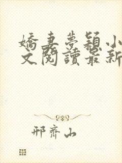 娇妻梦颖小说全文阅读最新章节更新