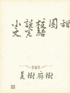 小说校园甜文宠文完结