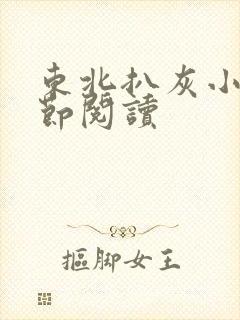 东北扒灰小说分节阅读