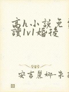 高h小说免费阅读1v1婚后