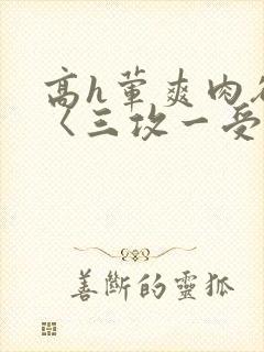 高h荤爽肉欲文〈三攻一受〉