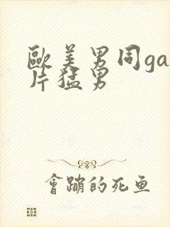 欧美男同gay片猛男