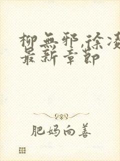 柳无邪,徐凌雪最新章节