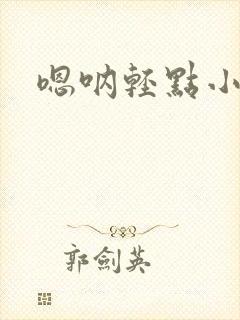 嗯呐轻点小说封面