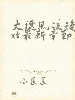 大辽风流后宫txt最新章节列表