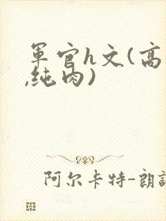 军官h文(高h,纯肉)