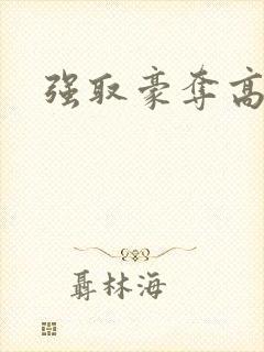 强取豪夺高干文封面