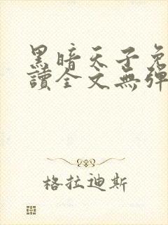 黑暗天子免费阅读全文无弹窗小说
