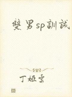 双男sp训诫文封面