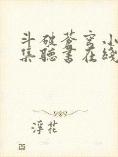 斗破苍穹小说全集听书在线封面