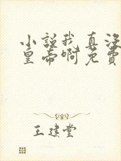 小说我真没想当皇帝啊免费阅读