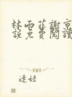 林雨菲谢京墨小说免费阅读笔趣阁