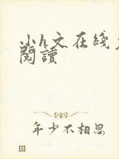 小h文在线免费阅读