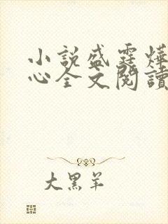 小说盛霆烨初之心全文阅读无弹窗