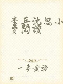 李兵沈思小说免费阅读