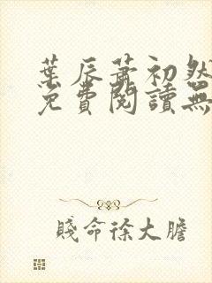 叶辰萧初然全文免费阅读无弹窗最新章节