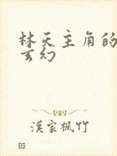 林天主角的小说玄幻