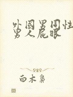 外国男同性恋操男人屁眼