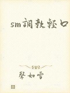 sm调教轻口文