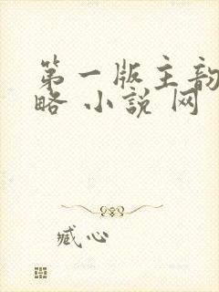 第一版主韵母攻略 小说 网封面