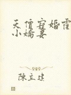 天价宠婚霍总裁小娇妻