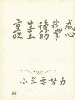 重生后我成了摄政王的掌心宠完整版