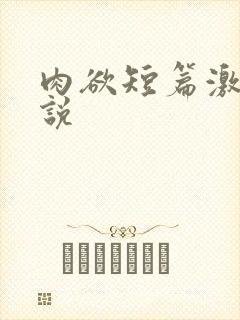 肉欲短篇激情小说