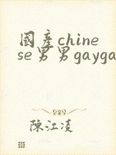 国产chinese男男gaygay网站2025