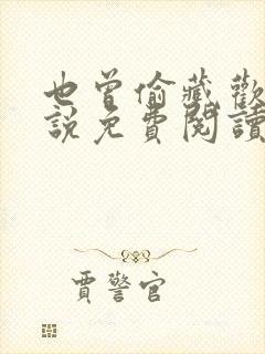 也曾偷藏欢喜小说免费阅读无弹窗封面