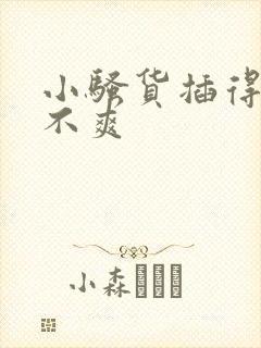 小骚货插得你爽不爽