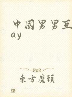 中国男男互操gay