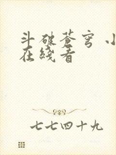 斗破苍穹 小说在线看封面