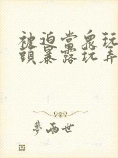 被迫当众玩弄奶头暴露玩弄小说