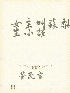 女主叫苏梨的重生小说