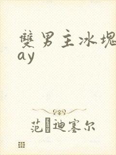 双男主冰块play