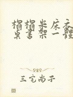 榻榻米床衣柜书桌书架一体效果图