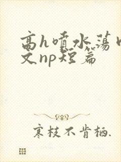 高h喷水荡肉爽文np短篇