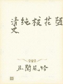 清纯校花堕落黄文封面