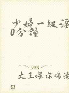 少妇一级淫片50分钟