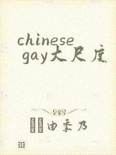 chinese gay大尺度