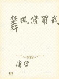 楚枫修罗武神最新