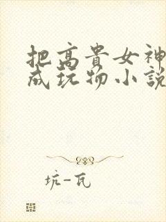 把高贵女神调教成玩物小说封面