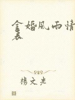 金婚风雨情演员表